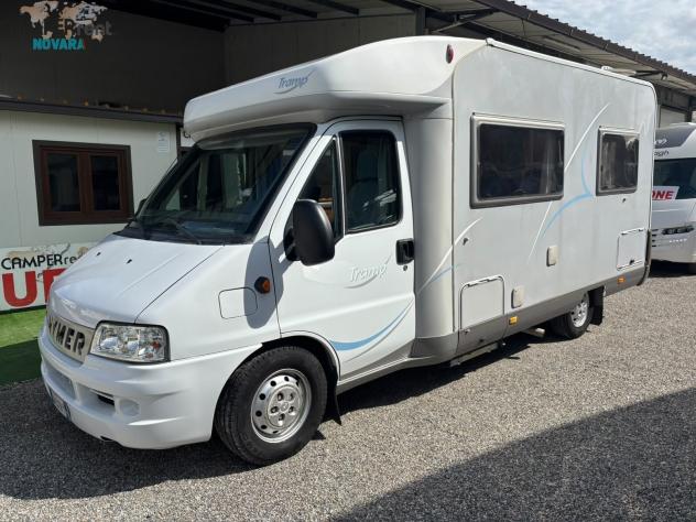 HYMER TRAMP 575 -Semintegrale letto alla francese compatto 6,15 mt - Foto 8