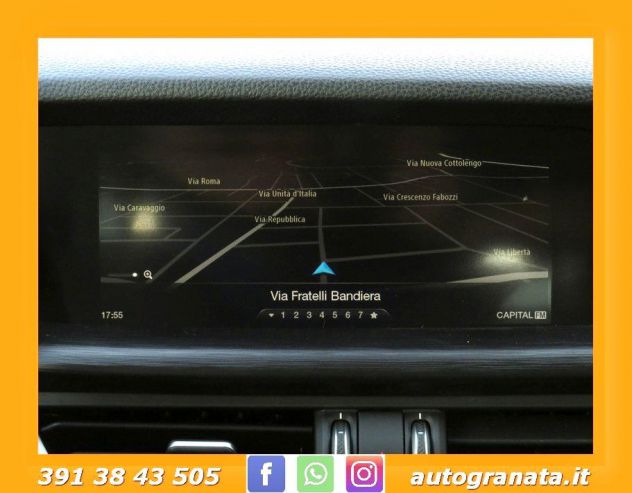 Alfa R. Stelvio 2.2 t Business Q4 210cv auto. Pelle - Foto 8