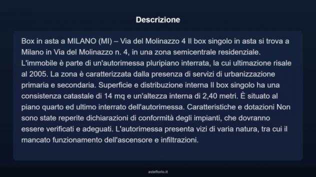 Immobile in asta di 14 m² in vendita a Milano - Foto 7