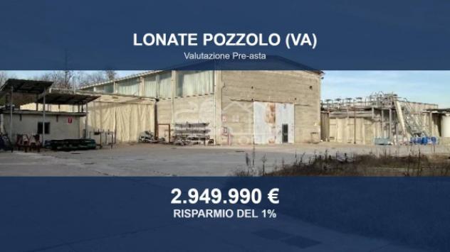 Immobile in asta di 8590 m² in vendita a Lonate Pozzolo