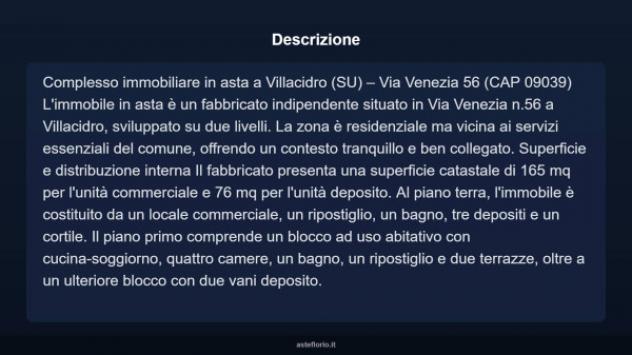 Immobile in asta di 165 m² in vendita a Villacidro - Foto 10