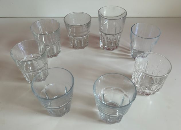 14 bicchieri vetro vintage - Foto 4