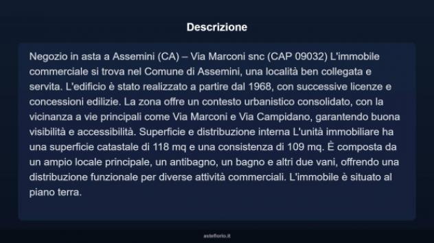 Immobile in asta di 109 m² in vendita a Assemini - Foto 4