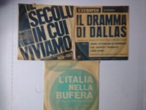 12 dischi culturali a 45 giri da 7 pollici - ENZO BIAGI E S ZAMPA - Foto 7