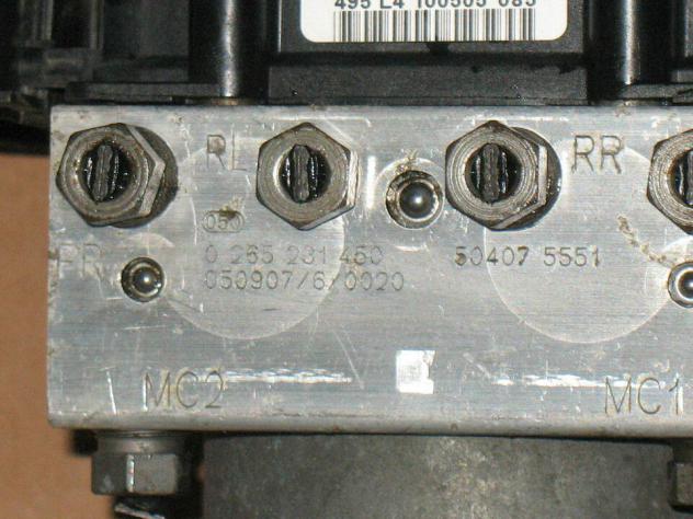 0265231450 POMPA ABS IVECO DAILY 0265231450 0265800375 495L4100505085 - Foto 2