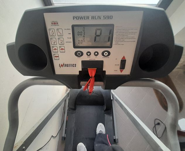 Tapis roulant Energetics Power Run 590 - Foto 6