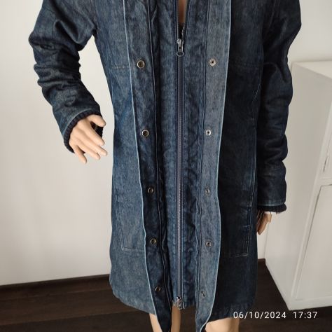 Cappotto jeans trapuntato Ladysoul - Foto 4