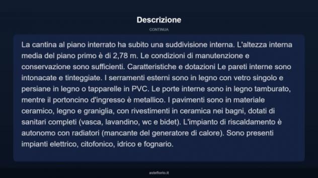 Immobile in asta di 204 m² con più di 5 locali e box auto in vendita a Rovasenda - Foto 17