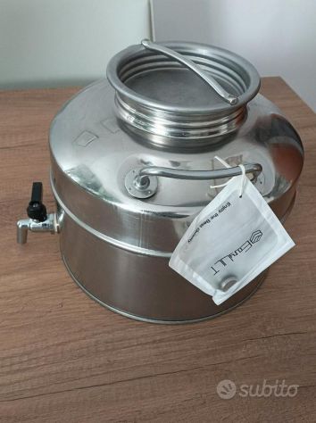 Tanica olio Sansone da 10 litri con rubinetto