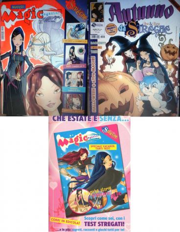Materiale vario sui titoli di Disney W.I.T.C.H. e di Isa &amp; Bea streghe tra noi - Foto 6