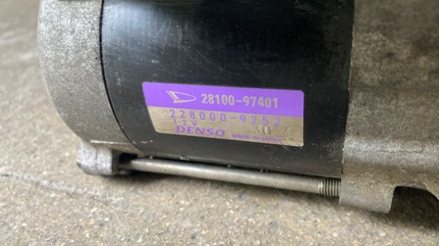 Motorino avviamento Daihatsu Terios 1.3 benzina del 2005 (28100-97401) - Foto 4