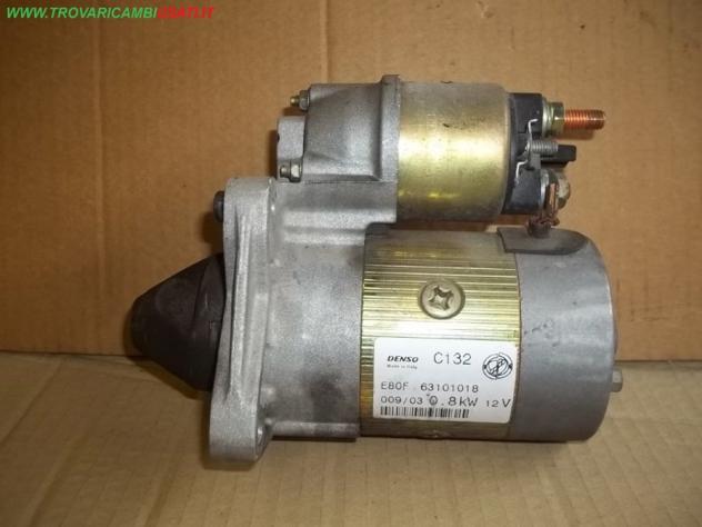 MOT.AVV. (Denso) DENSO 1.2 BZ 0.8kw 12V 63101018 LANCIA YPSILON (TE/TI)  Parti elettriche  Impianto elettrico  Elettrico motore   ABARTH - 500 / 595 /