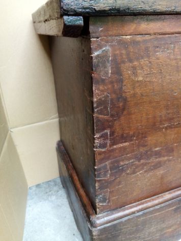 Vendo baule in legno massiccio originale 800 - Foto 7