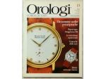 RIVISTA OROLOGI - LE MISURE DEL TEMPO Anno 2 - N.13 Novembre 1988 perfetto