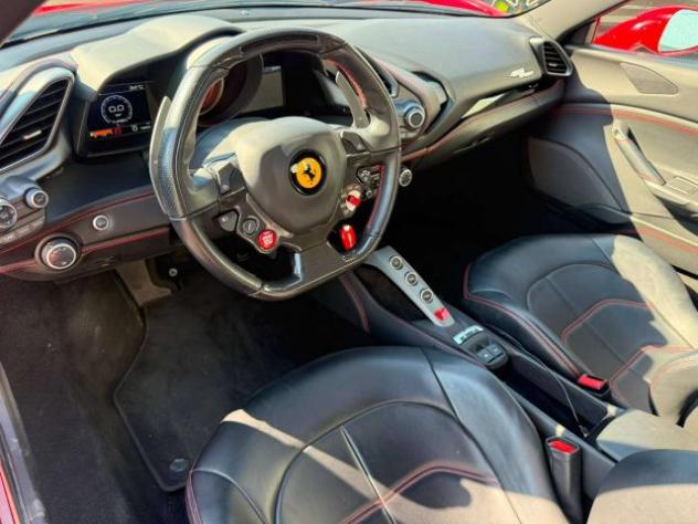 Ferrari 488 Spider 3.9 dct SOLLEVATORE/ ROSSO SCUDERIA/TELECAMERE ANT. E POST./CARBONCERAMIC/cruise/Navi/Cerchi 20" - Foto 9