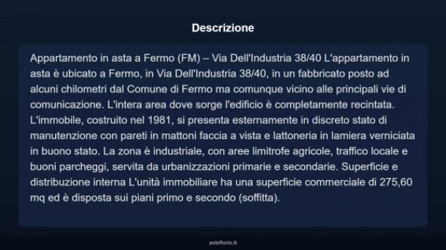 Immobile in asta di 275 m² con più di 5 locali in vendita a Fermo - Foto 14