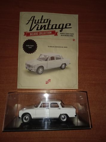 Auto Vintage Deluxe Collection 1/24 Alfa Romeo Giulia 1600 super (1965)