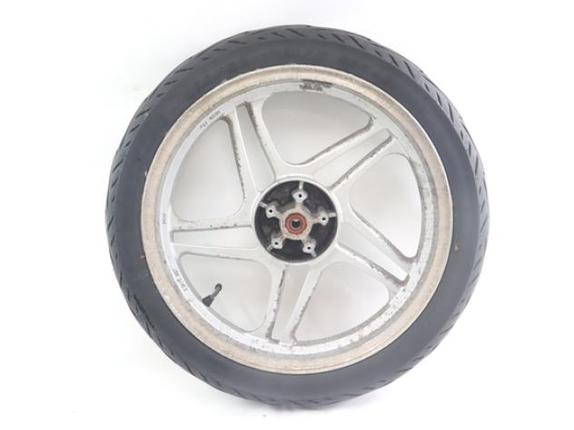 MALAGUTI CENTRO 160 10909108 CERCHIO RUOTA ANTERIORE 16X2.50 07 - 11 FRONT WHEEL SEGNI DI USURA - Foto 4