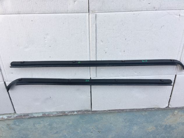 Coppia Plastiche Battitacco Porte FIAT Panda 1 serie ( 141 ) fino al 2003 - Foto 3