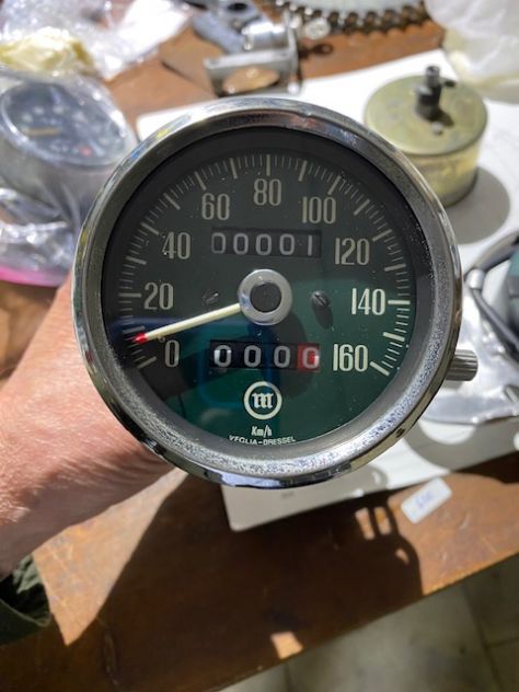 Contachilometri per moto anni 70 Ossa Montesa Bultaco Husqvarna - Foto 2