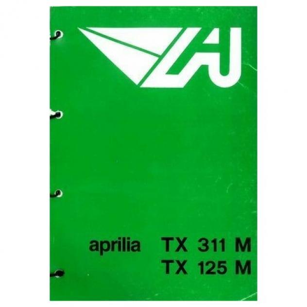Catalogo ricambi Aprilia TX 311 M e TX 125 M