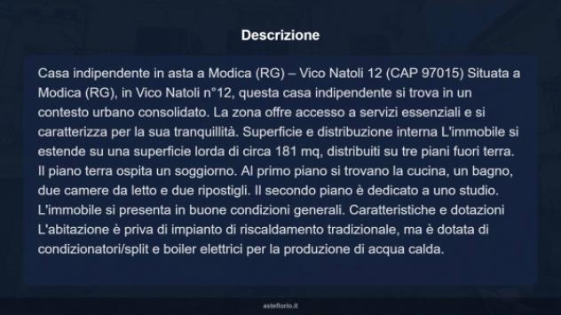 Immobile in asta di 181 m² in vendita a Modica - Foto 7