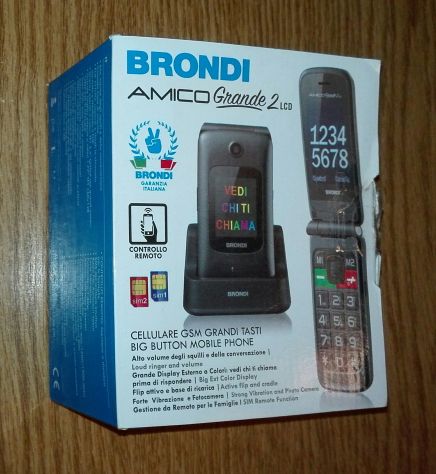 BRONDI AMICO Grande 2 Lcd Nuovo Scatola Originale. - Foto 2