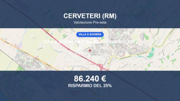 Immobile in asta di 72 m² in vendita a Cerveteri