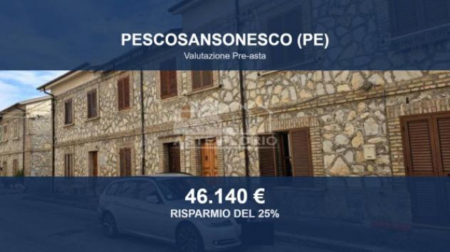 Immobile in asta di 144 m² in vendita a Pescosansonesco