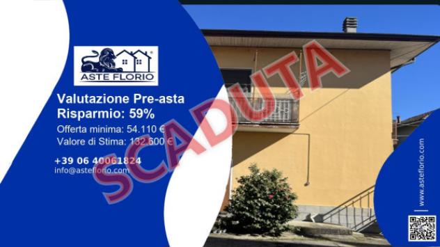 Immobile in asta di 120 m², box auto in vendita a Rovasenda