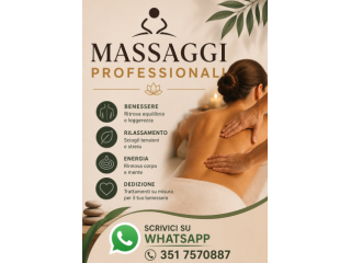 Massaggi - benessere Casalecchio di Reno - Massaggi professionali Tel:3517570887