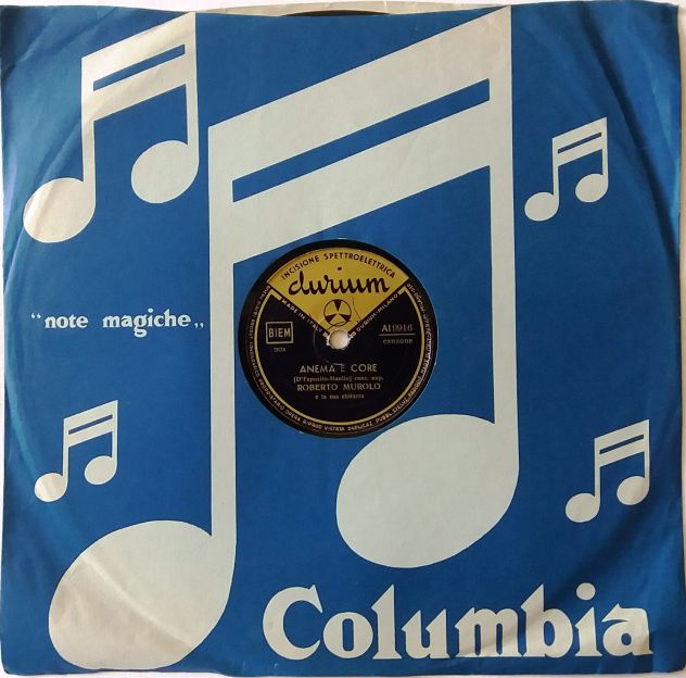 8 Dischi a 78rpm dal 1952 a 1956 di noti cantanti del tempo. Anche singolarmente