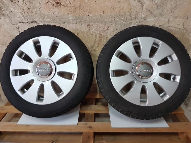 OFFERTA Cerchi Originali Audi+Pneumatici Dunlop+Colonna