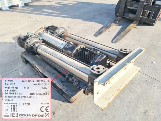 pompe centrifughe verticali acqua usate - Foto 4