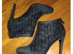 STIVALETTI ANKLE BOOTS IN LUREX DA SERA
