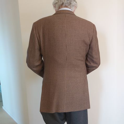 elegante giacca in lana e cashmere taglia 52 di D'Avenza - Foto 4