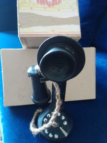 Raro giocattolo INGAP anni 30/40 telefono a cornetta - Foto 4