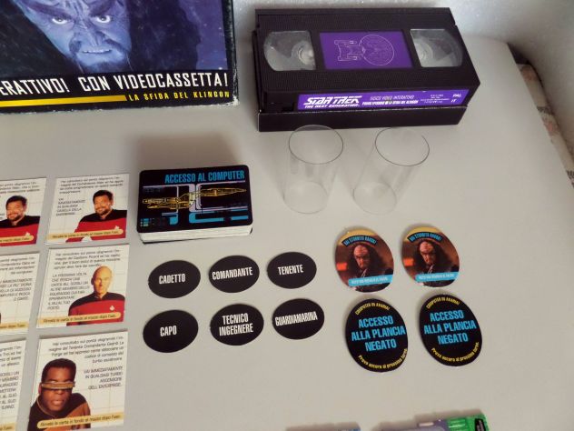Gioco da tavolo Star Trek vintage, (la sfida del klingon) 1994 - Foto 8