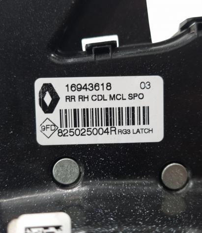 SERRATURA POSTERIORE DESTRA RENAULT Talisman Berlina 825025004R (15) - Foto 7