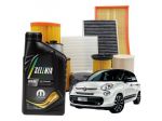 Kit TAGLIANDO Olio Motore Selenia Wr Forward 0w30 Aria Olio Carburante Abitacolo