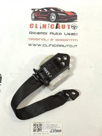 CINTURA DI SICUREZZA POSTERIORE SX MERCEDES CLK Coupé W209 2038601785 271942 (02)