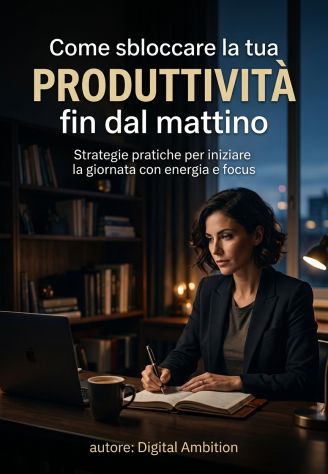 📖 Come sbloccare la tua produttività fin dal mattino