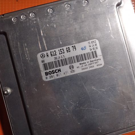 Centralina ECU Motore Mercedes CLK 0281011471 0 281 011 471 A6121536879 A 612 C - Foto 2