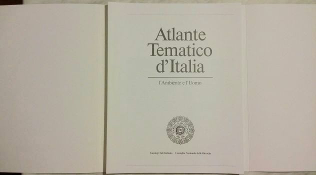 ATLANTE TEMATICO D’ITALIA-L’AMBIENTE E L’UOMO 100° ANNIVERSARIO T.C.I. - Foto 2