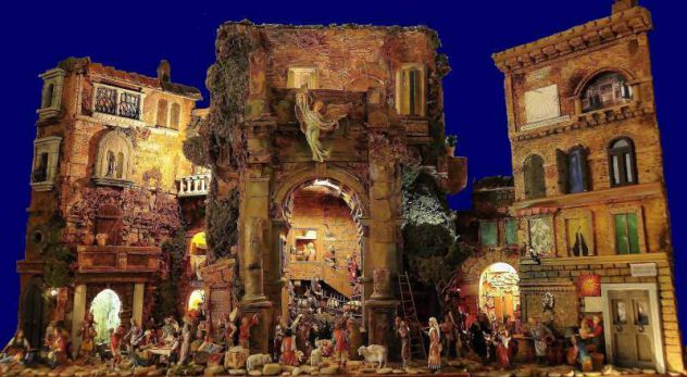 Presepe artigianale