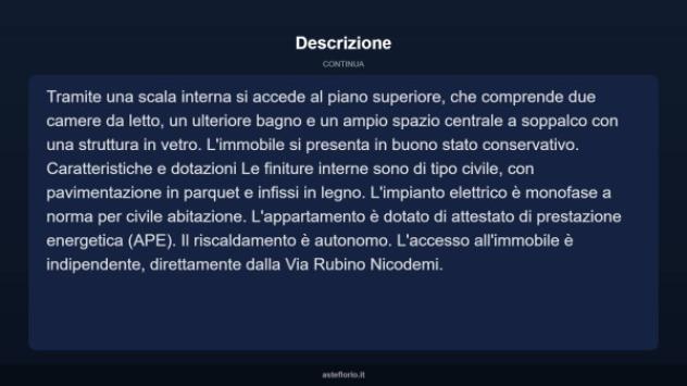 Immobile in asta di 123 m² con più di 5 locali in vendita a Fisciano - Foto 8