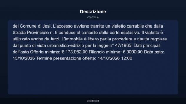 Immobile in asta di 228 m² in vendita a Jesi - Foto 13