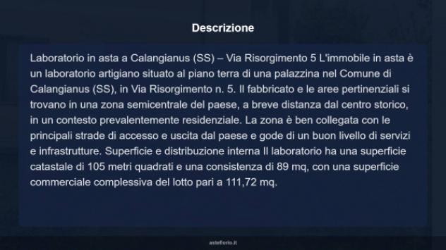 Immobile in asta di 105 m² in vendita a Calangianus - Foto 8