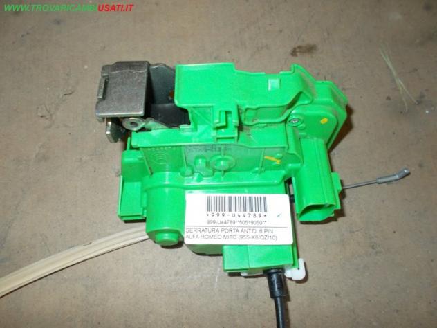 SERRATURA PORTA ANT.D. 6 PIN ALFA ROMEO MITO (955-X6/QZ/10) Carrozzeria Lamierati esterni Porte Serratura porta a ALFA ROMEO - MITO - 01-06-2008 -