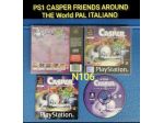 PS1 CASPER FRIENDS AROUND THE World PAL ITALIANO